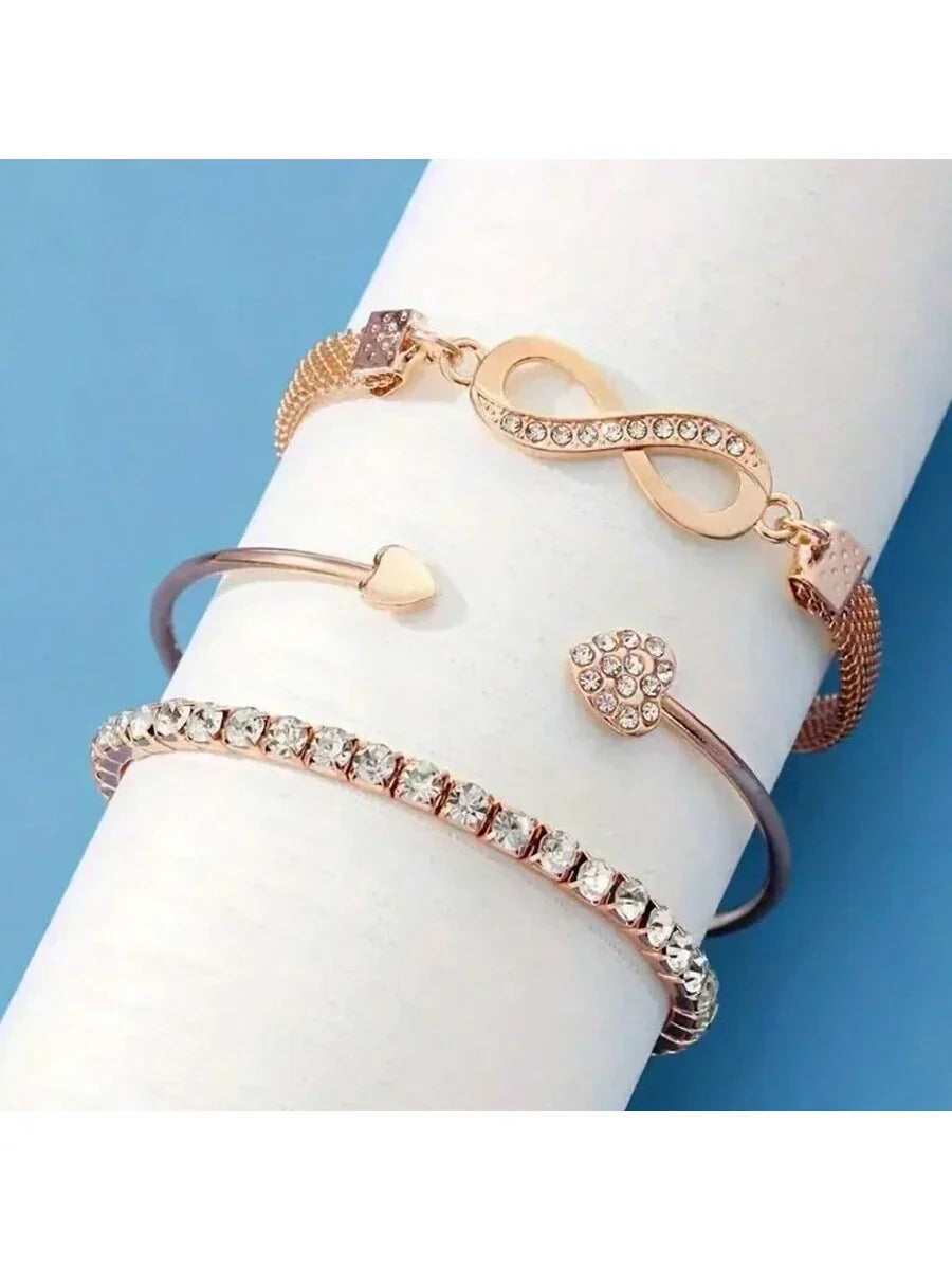 TimelessLove | Ensemble de Bracelets 3-Pièces