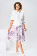 Marjorie | robe de qualité en mélange de coton et soie