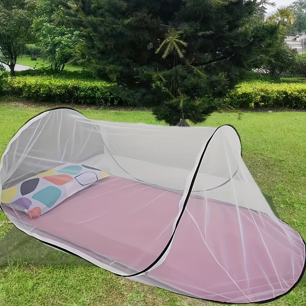 InsectoGuard Moustiquaire | Ultra légère, Pliable et Avec Fermeture Éclair pour 1 Personne