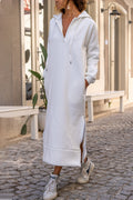 Yara | Robe à capuche zippée stylée