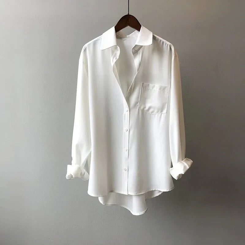 Ellie™ - Élégante blouse en soie