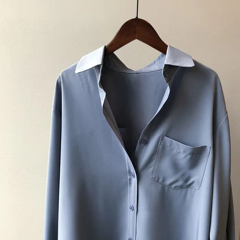Ellie™ - Élégante blouse en soie