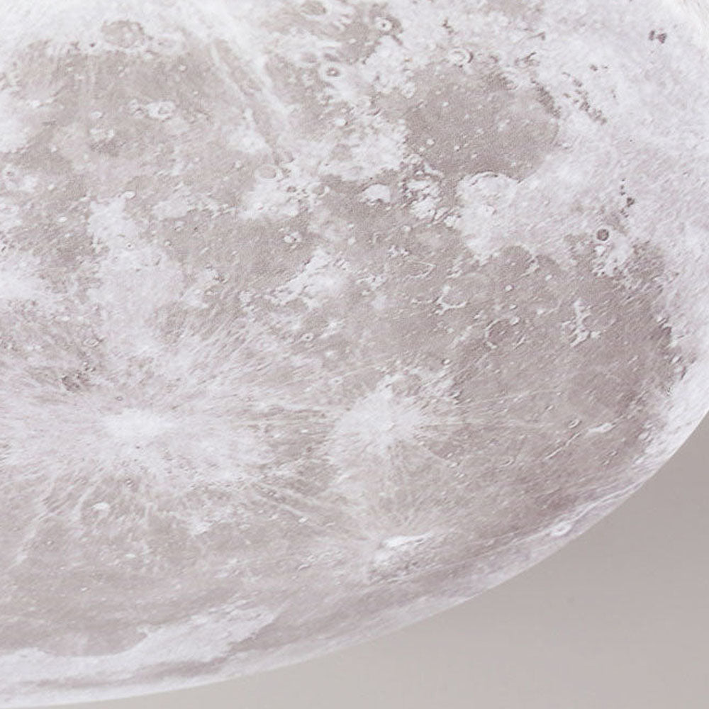 LunaGlow - Lampe de Plafond en Forme de Lune avec Éclairage LED Doux