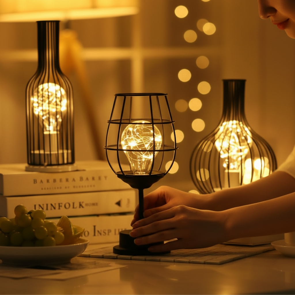 Lampes LED Sans Fil Velora Luxe Pour La Maison et Le Bureau