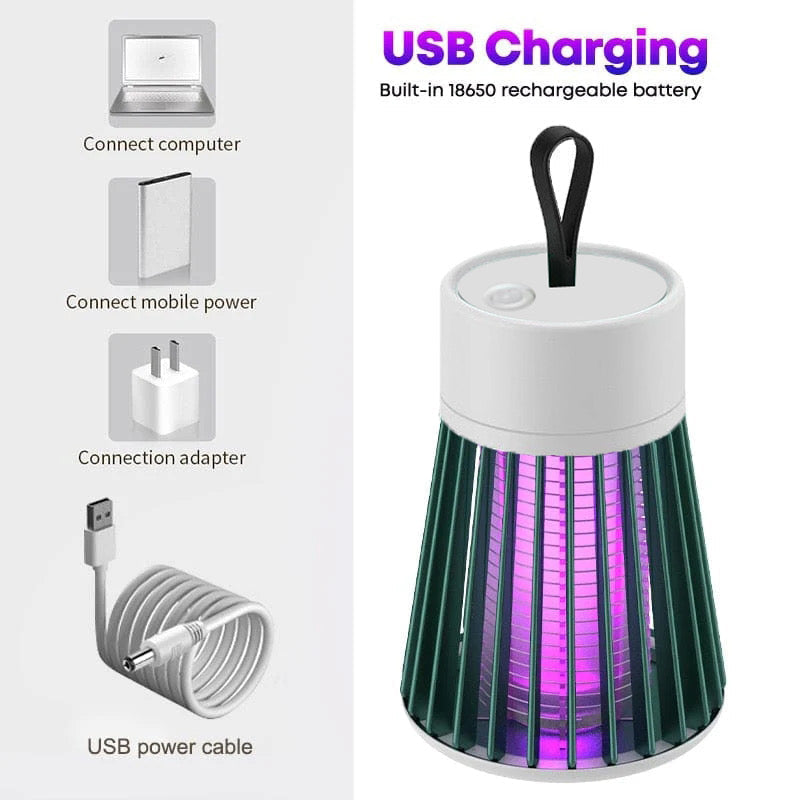 MosquitoShield Pro | Lampe Électrique Anti-Insectes