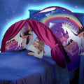 KidsDream - Tente de Lit pour Enfants - Créez des Rêves Magiques Avec la Tente Fantaisie - Installation Facile
