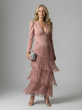 Noren | Robe Midi à Franges