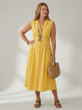 Celyn | Robe Midi à Boutons