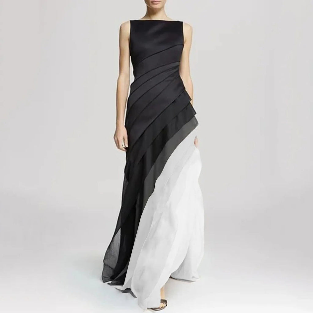 Robe ombre élégante à plusieurs couches