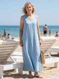 Zerina | Robe Midi d'Automne Facile
