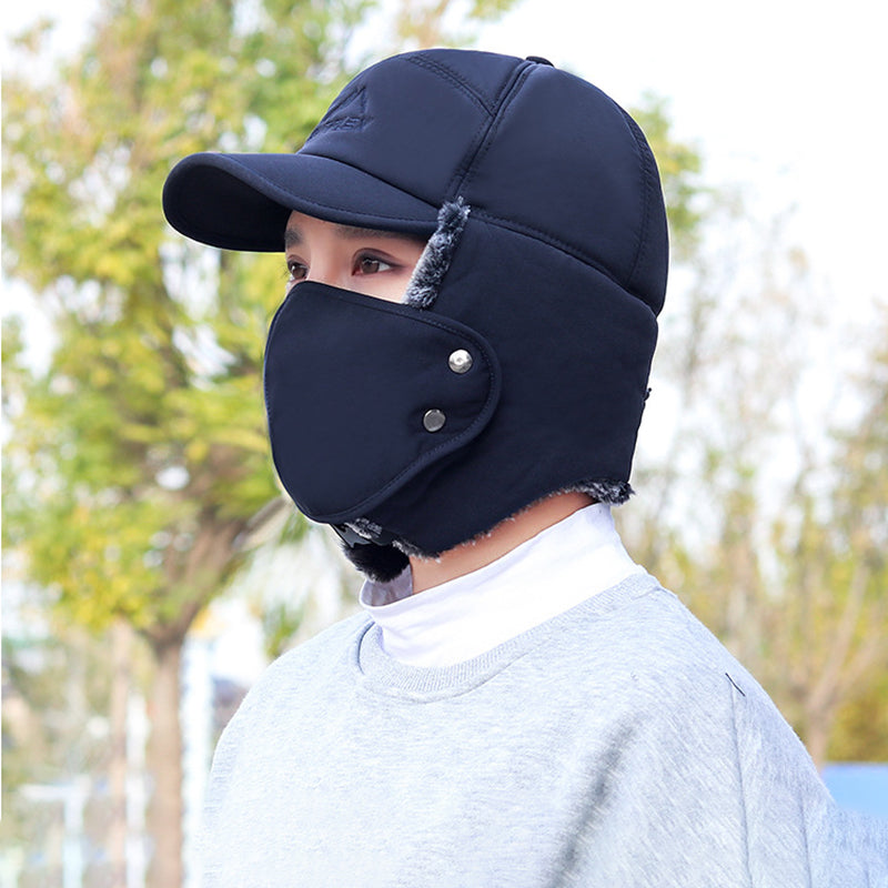 LuxGuard™ Bonnet Coupe-Vent avec Protection des Oreilles | Protège du vent et du froid avec style
