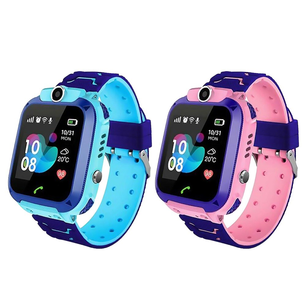 Montre intelligente pour enfants avec GPS, caméra, appels téléphoniques et bouton SOS