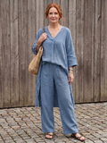 Onyx | Ensemble Haut Tunique Ample et Pantalon Large