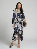 Elden | Robe Midi Wrap Décontractée