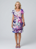 Zaya | Robe légère à fleurs longueur genou