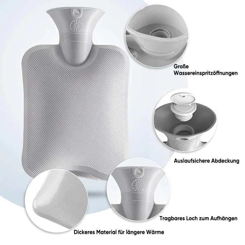 WarmCush – Bouillotte en Peluche Réutilisable avec Coussin de Hanche