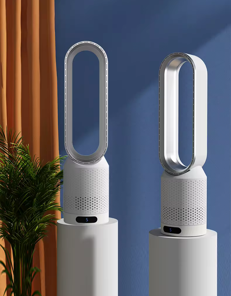 AirPure Pro – Refroidisseur d'air 3-en-1 avec nettoyage UV & ioniseur | Ventilateur portable de 6L