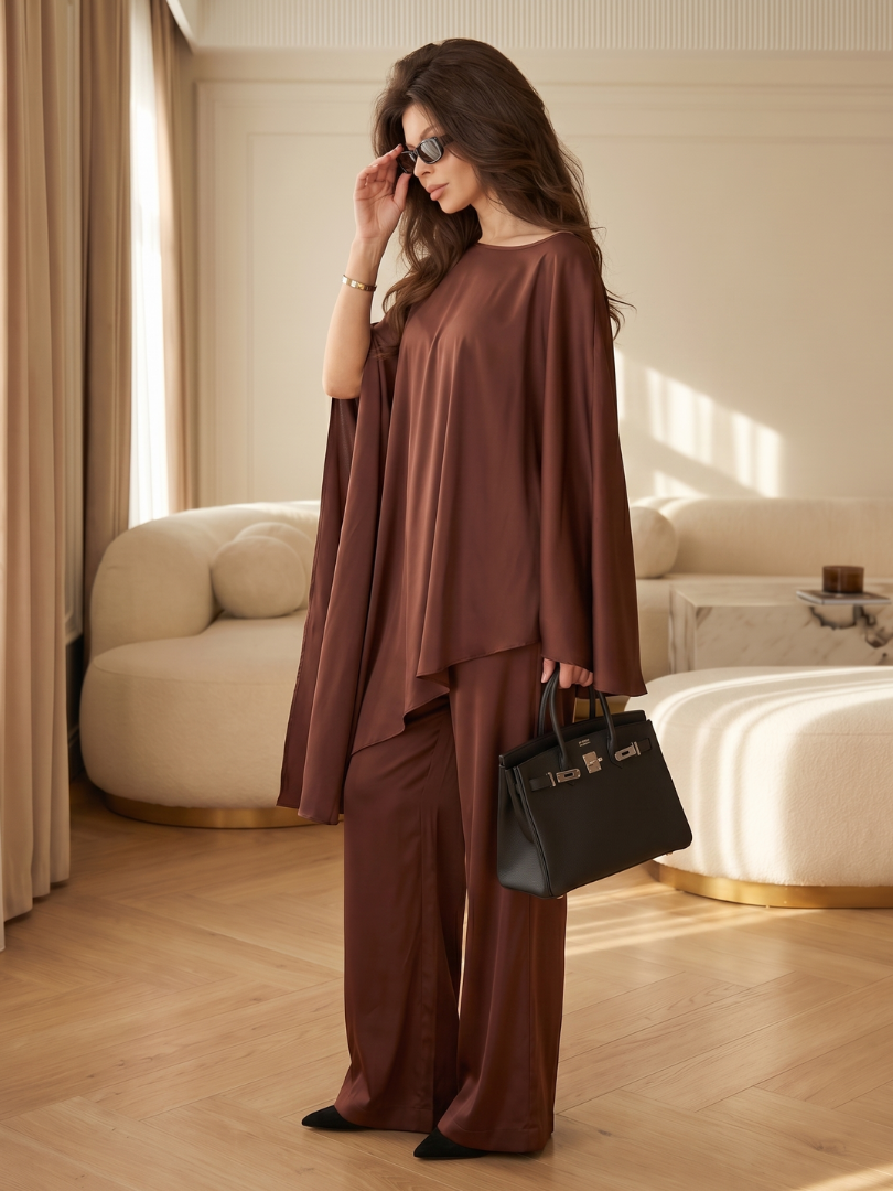 Selah | Ensemble Tunique Ample et Pantalon Large