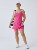 Waverly | Robe de tennis sans manches à dos croisé