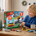 Calendrier de l'Avent Auto Enfants 2026 – 24 Voitures Jouets en Fonte