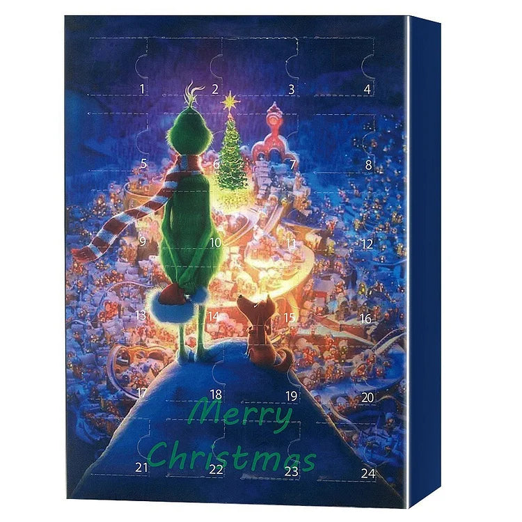Calendrier de l'Avent Monstre – Calendrier de l'Avent Vert avec Surprises
