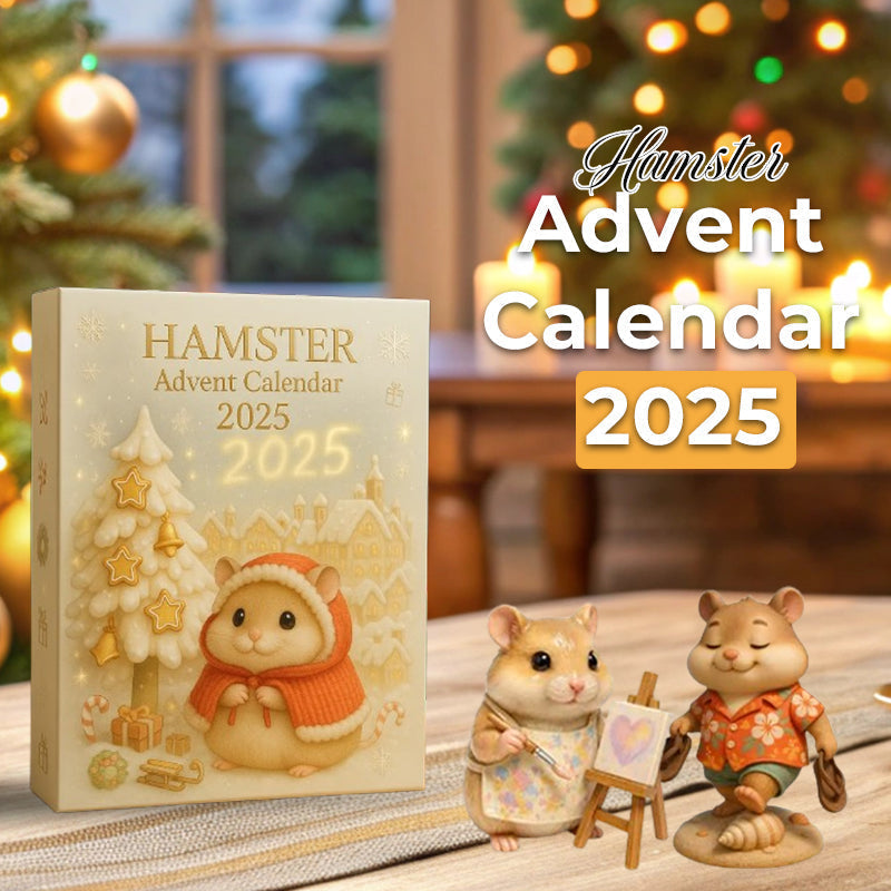 Calendrier de l'Avent HamsterJoy | Délicieuses friandises pour les fêtes de votre ami à fourrure