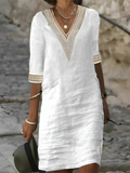 Robe en coton pour femmes : Décontractée et Confortable