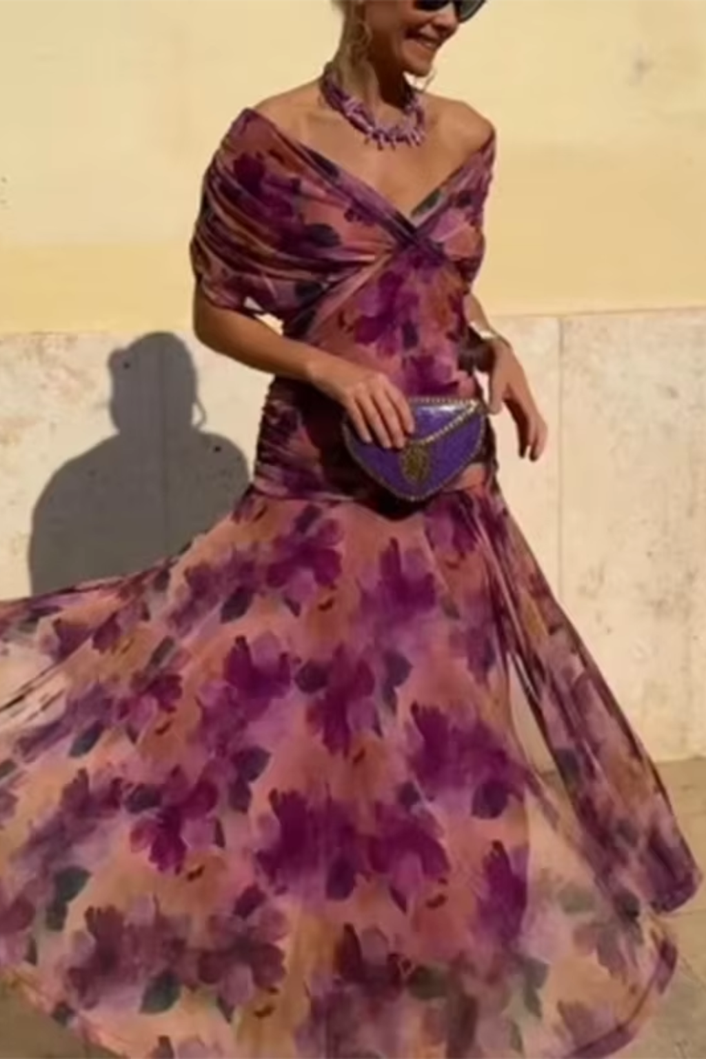 MOREAU LYON | ROBE MAXI FLUIDE POUR FEMME
