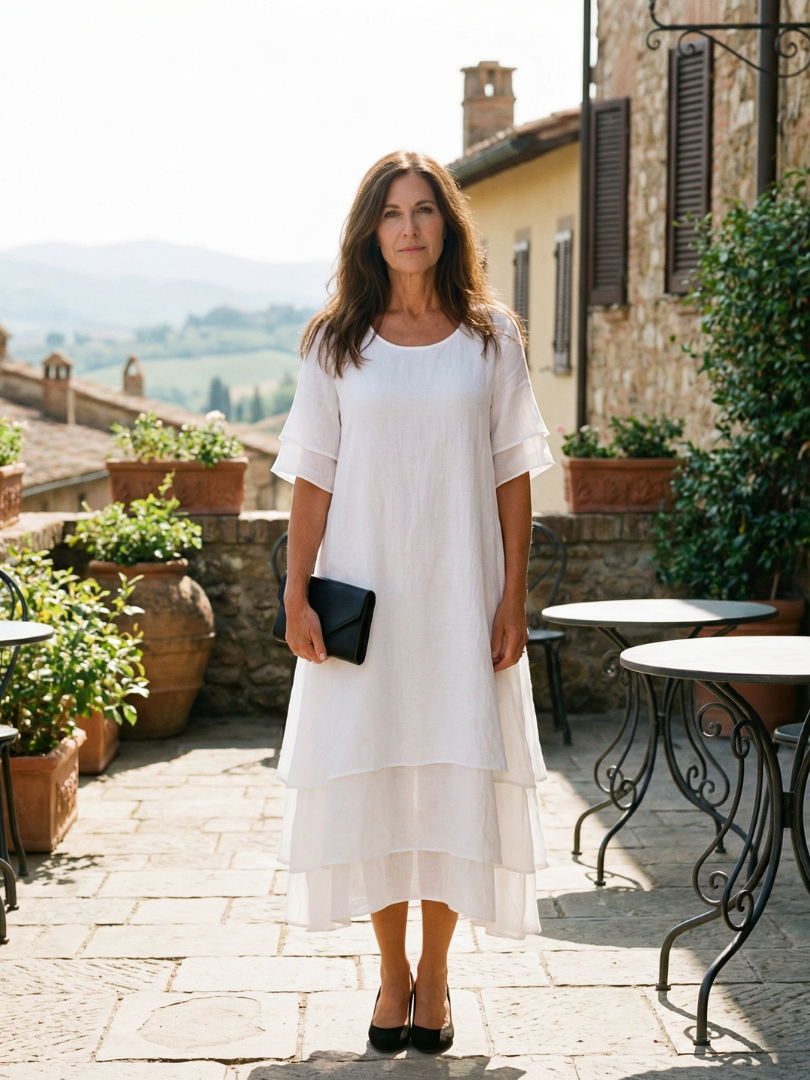 Belen | Robe Légère à Volants