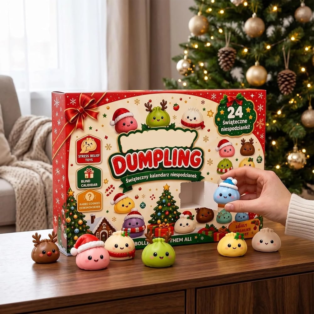 Calendrier de l'Avent Dumpling 2026 – 24 Jours de Surprises de Noël