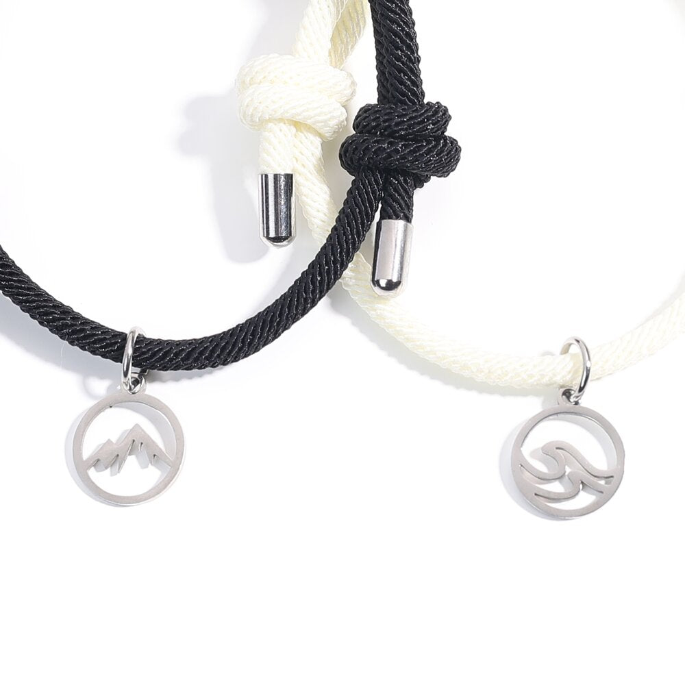 Bracelet Amore | bracelet magnétique de connexion pour couples