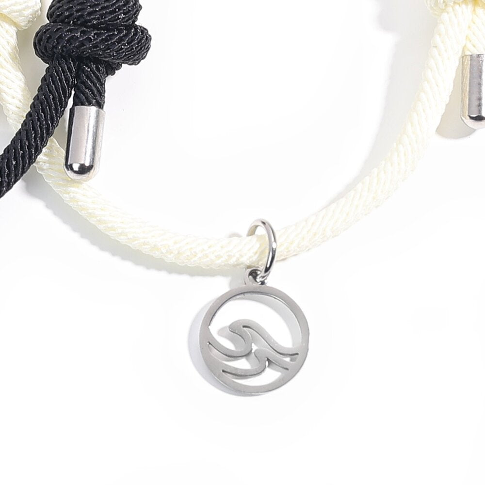 Bracelet Amore | bracelet magnétique de connexion pour couples
