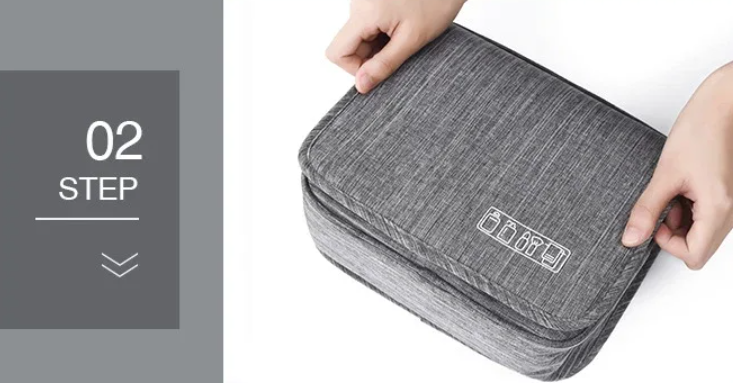 Trousse de toilette suspendue pour hommes