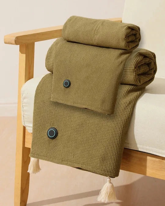 Couverture Chauffante Portable CozyHeat | Chaleur Instantanée Partout