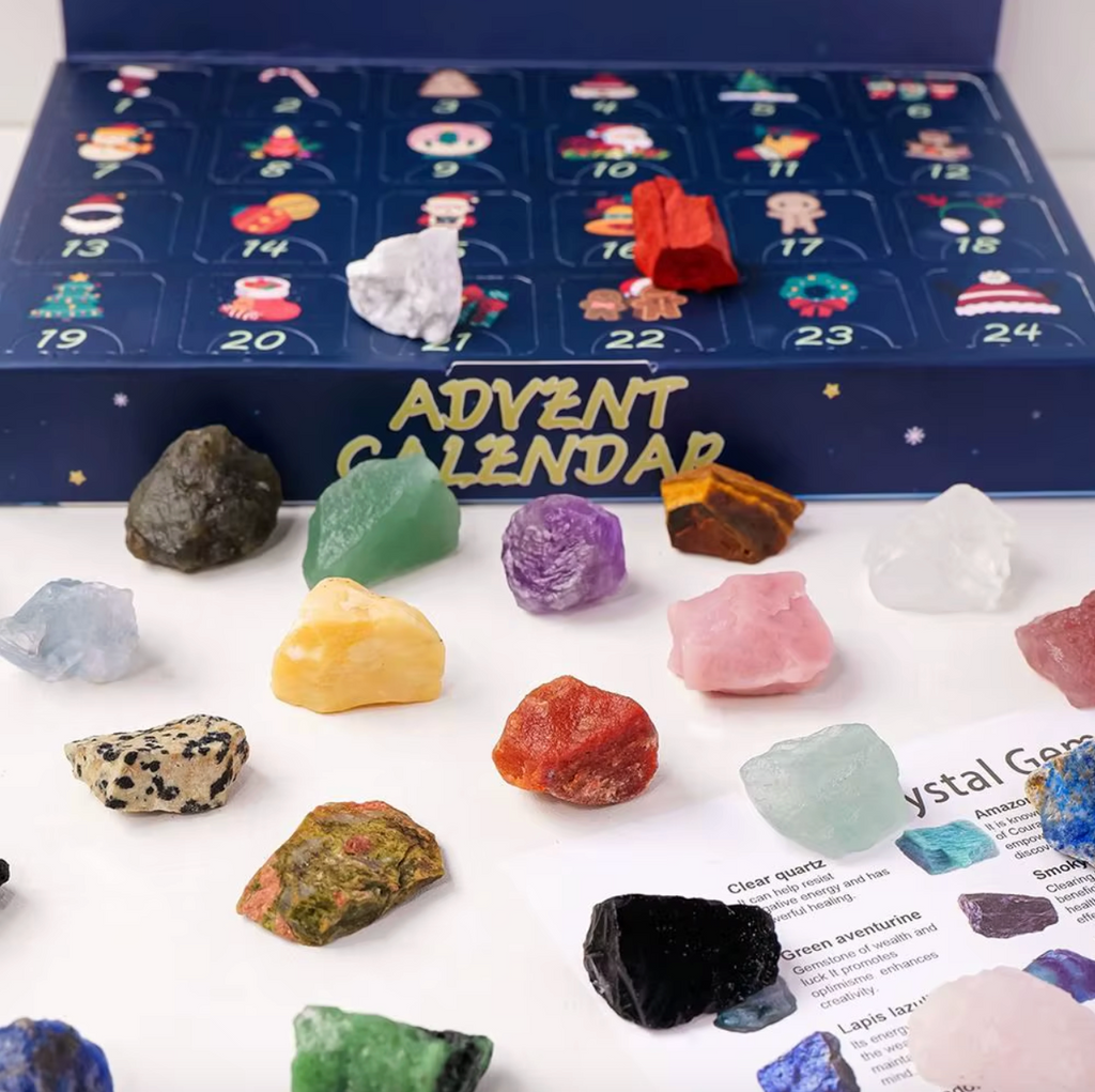 Calendrier de l'Avent FamilieJoy 2025 | Surprises comblées pour tous avec Stitch, Football, Puzzles & Cristaux