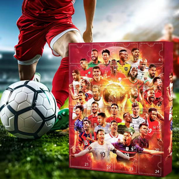Calendrier de l'Avent FamilieJoy 2025 | Surprises comblées pour tous avec Stitch, Football, Puzzles & Cristaux