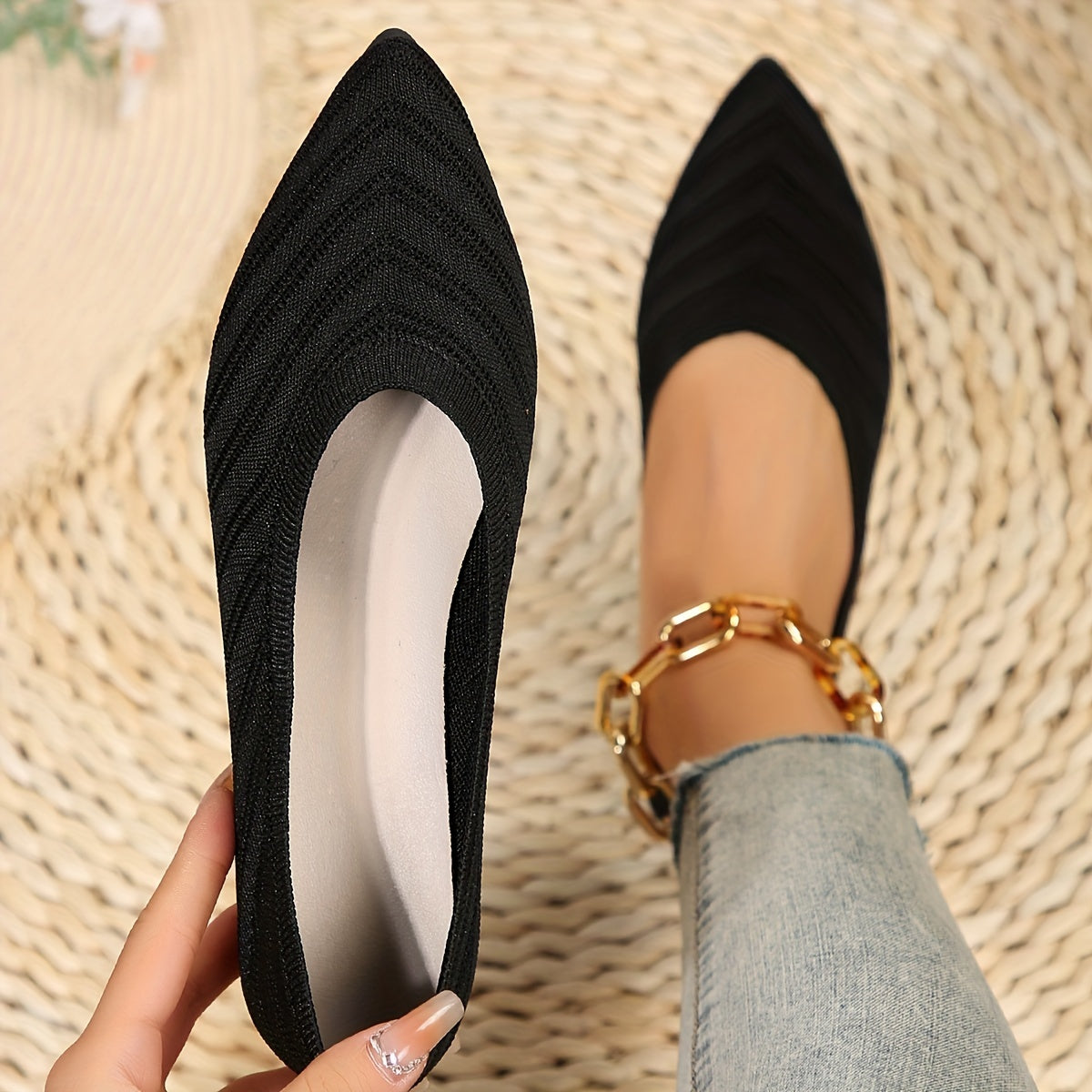 Chaussures plates confortables pour femmes
