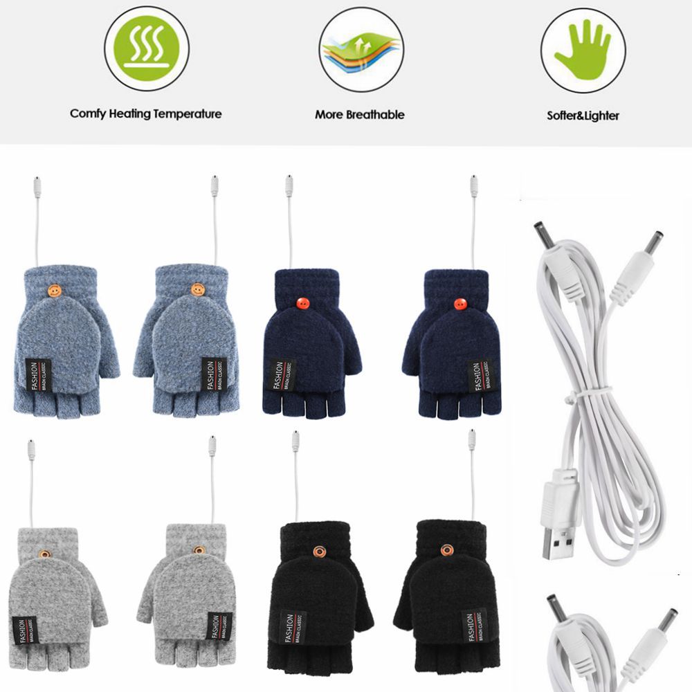 Gants Chauffants Électriques – USB