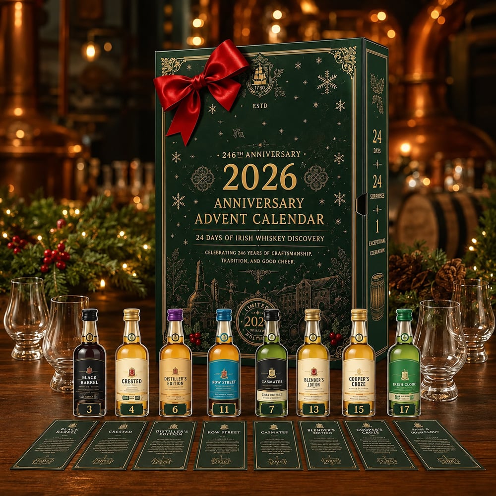 Calendrier de l'Avent Whisky Irlandais 2026 – 24 Jours de Découvertes Whisky