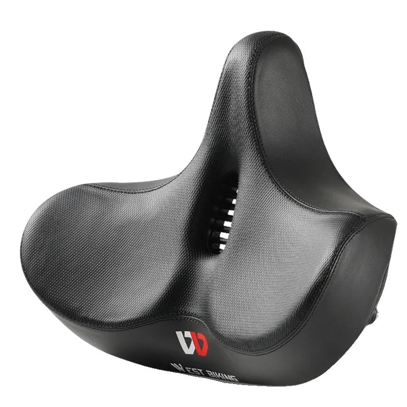 Selle de Vélo Ergonomique Confortable avec Coussin Élargi pour les Longs Trajets – Compatible avec VTT, E-Bikes et Plus