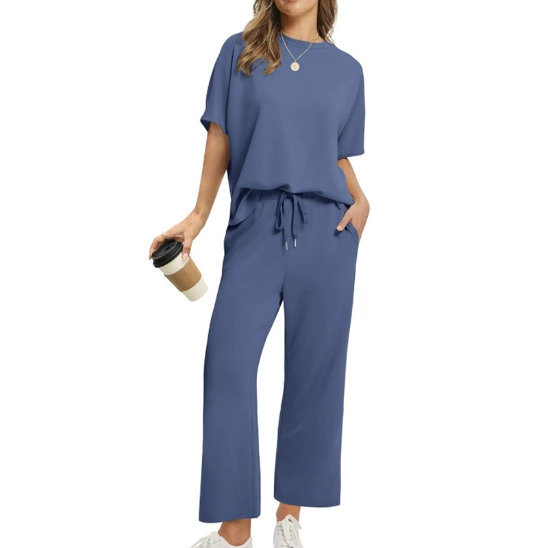 Eliza™ - Ensemble top et pantalon décontracté