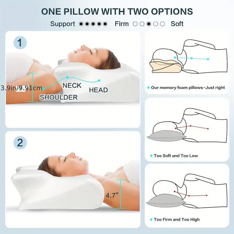 Coussin Ergonomique Pour Une Qualité de Sommeil Optimale