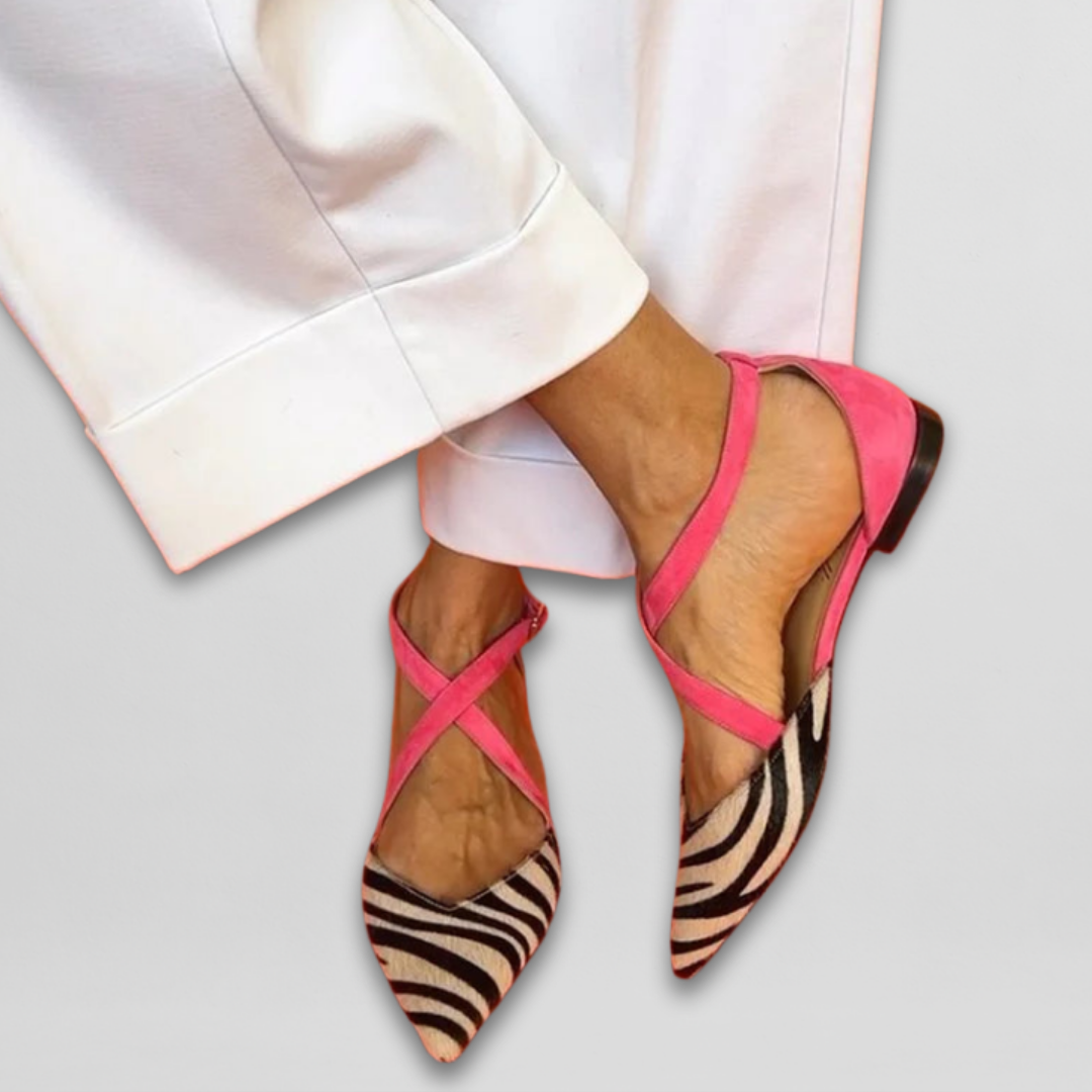 Fenna | Ballerines avec lanières