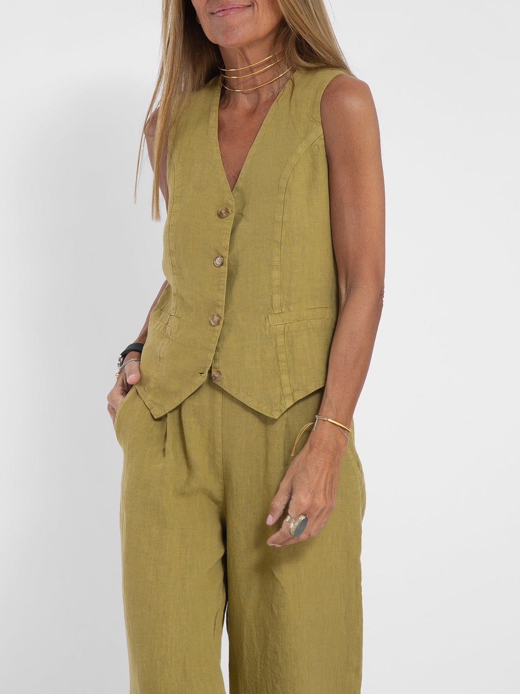 Ella | Ensemble Veste et Pantalon Ample (Presque épuisé)