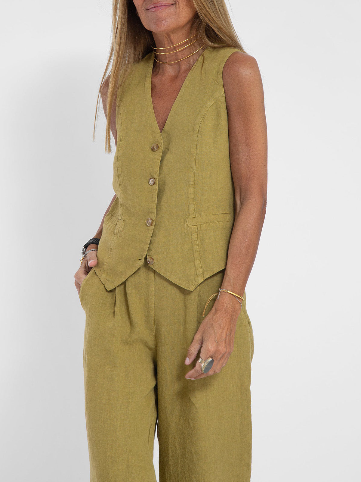 Ella | Ensemble Veste et Pantalon Ample (Presque épuisé)