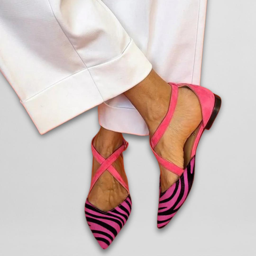 Fenna | Ballerines avec lanières