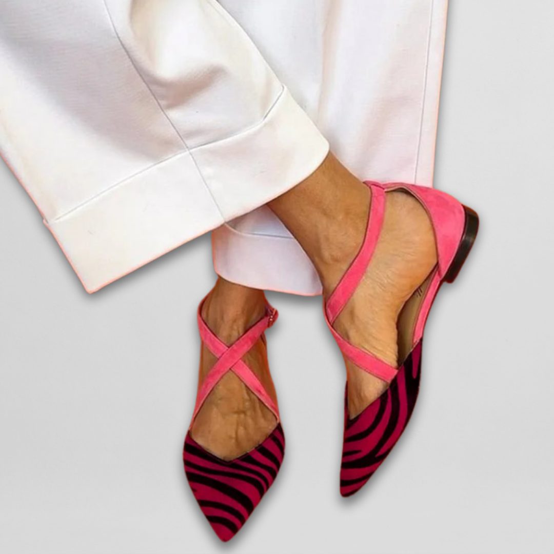Fenna | Ballerines avec lanières