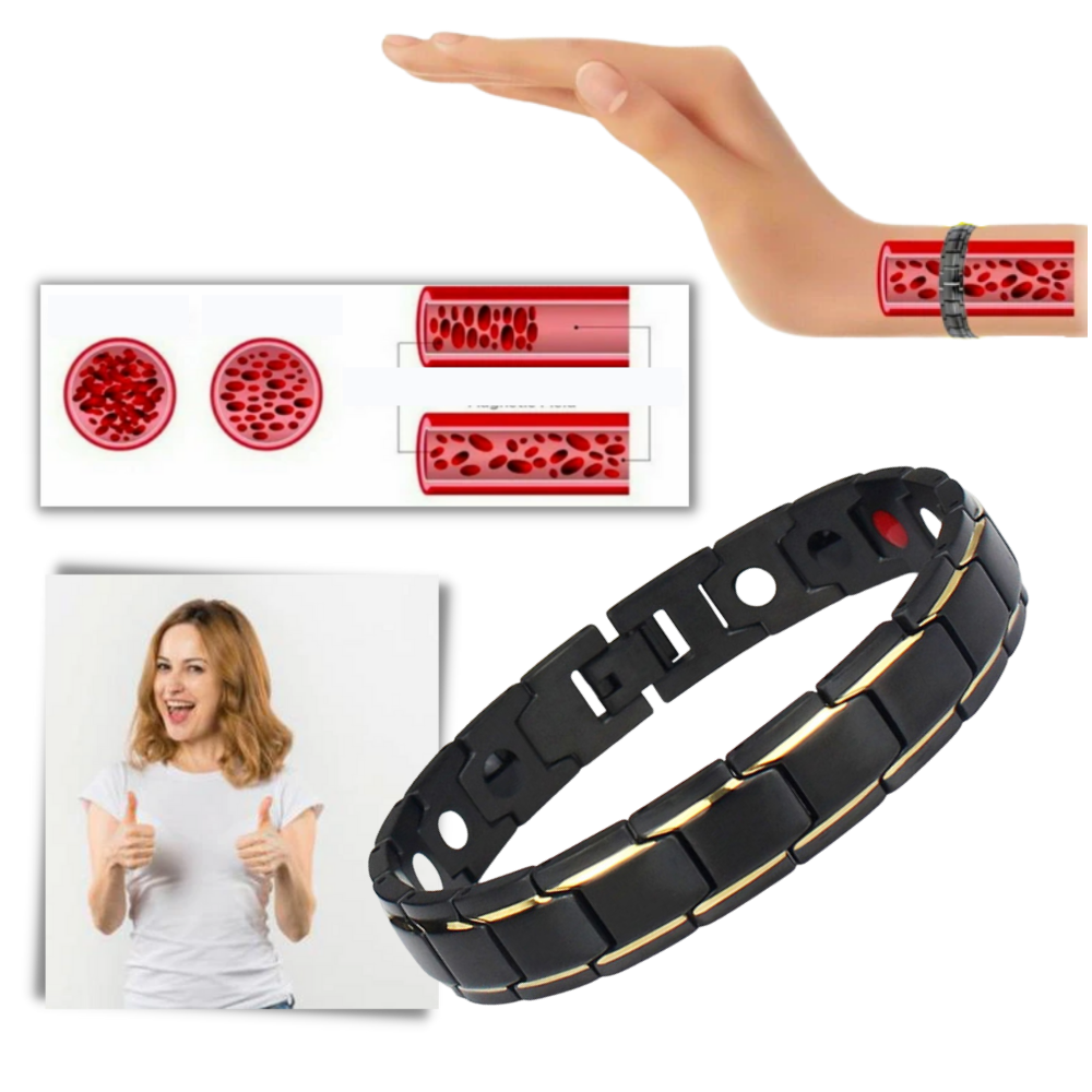 Bracelet Magnétique de Perte de Poids
