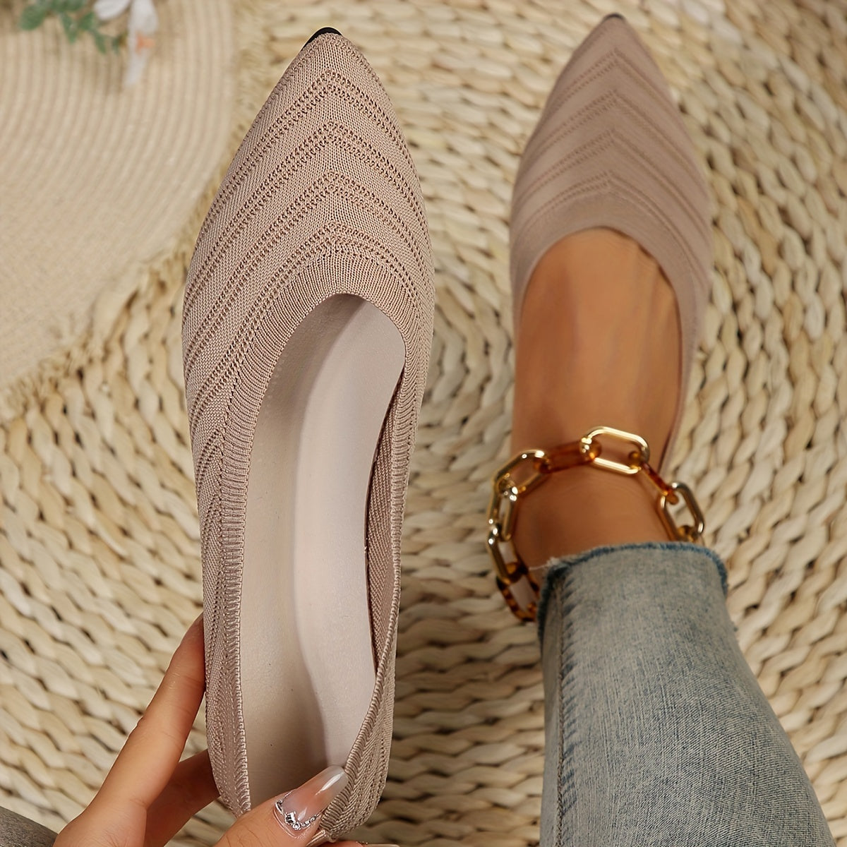 Chaussures plates confortables pour femmes