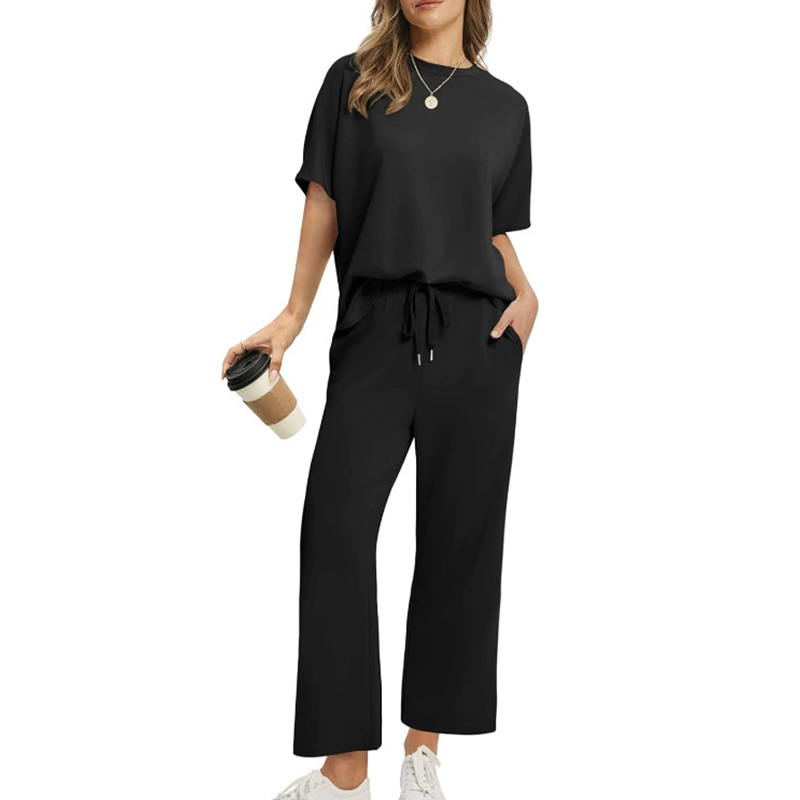 Eliza™ - Ensemble top et pantalon décontracté